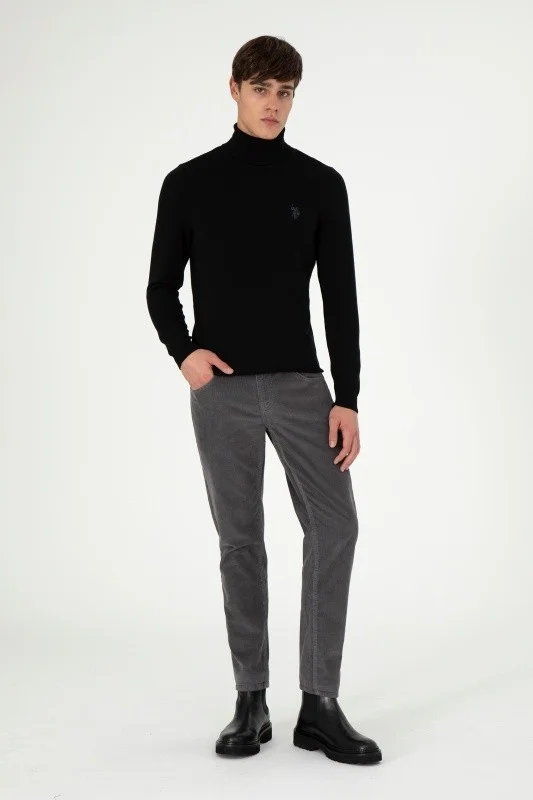 Брюки вельветовые зауженные - G081SZ0780CORDUROY24K Брюки муж. (VR006, 40, 34)