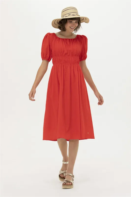 Платье миди из хлопка - G082SZ0320AZIRA Платье жен. (VR030, 42)
