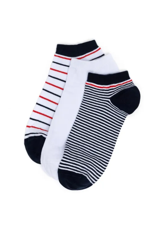 Носки короткие, 3 пары - A081SZ013P02BAGINS Носки муж. (VR013)