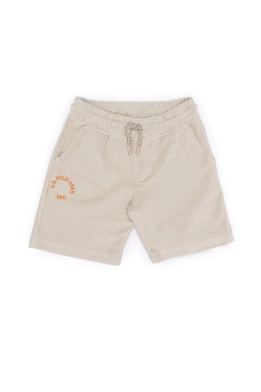 Шорты велюровые для мальчиков - G083SZ0OS0MATEKIDS Брюки спорт. муж. детс. (VR049, 10_11)