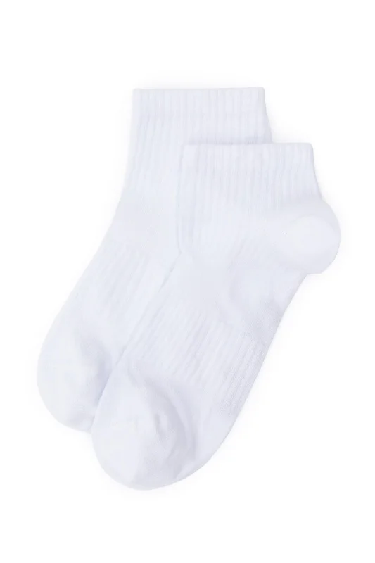 Носки хлопковые короткие, 2 пары - A082SZ013P02SPORTY_SK24 Носки жен. (VR013)