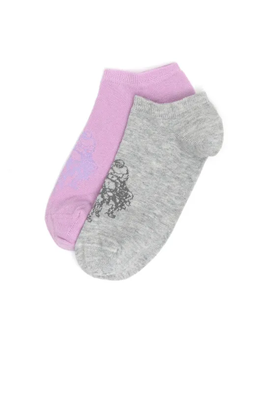 Носки короткие, 2 пары - A082SZ013P02LEKAIY24 Носки жен. (VR086)