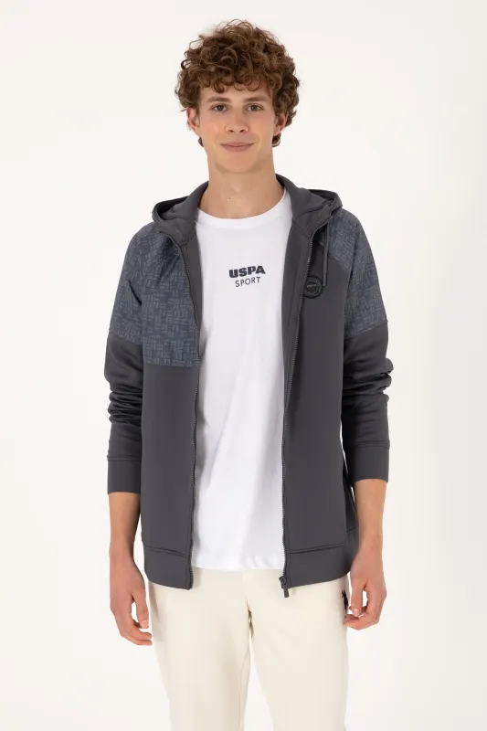 Толстовка на молнии с капюшоном - G081SZ0820S_GENHAS Толстовка муж. (VR006, XS)