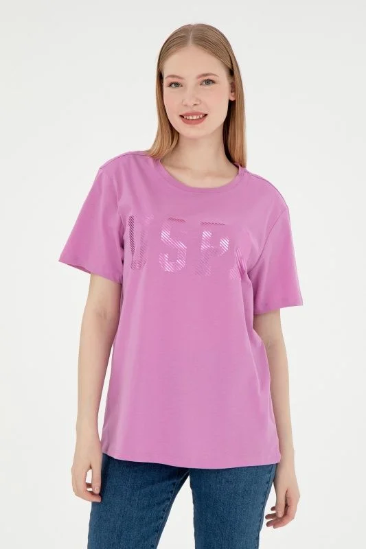 Футболка из хлопка с принтом - G082SZ0110SEANIY025 Футболка жен. (VR023, L)