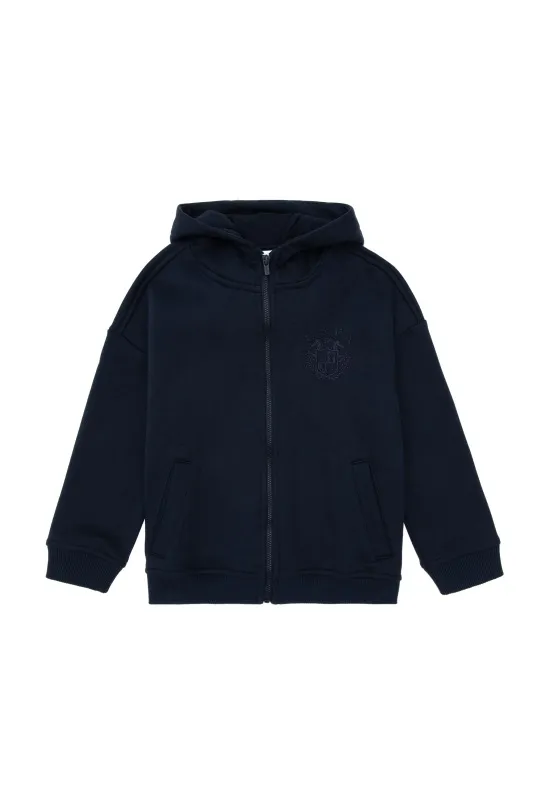 Толстовка на молнии с капюшоном для мальчиков - G083SZ0820KALASIKIDS Толстовка муж. детс. (VR033, 9_10)