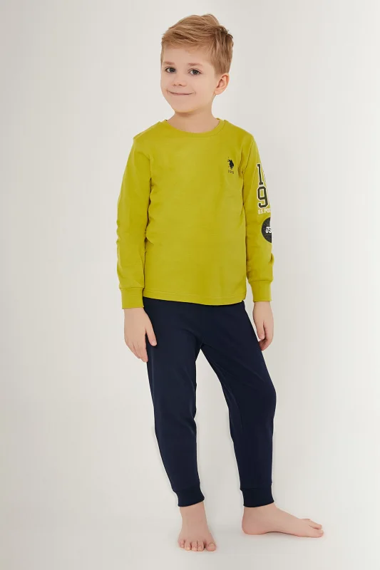 Пижама с логотипом для мальчиков - G083SZ0HF0US1522 Костюм дом. муж. детс. (VR087, 6-7)