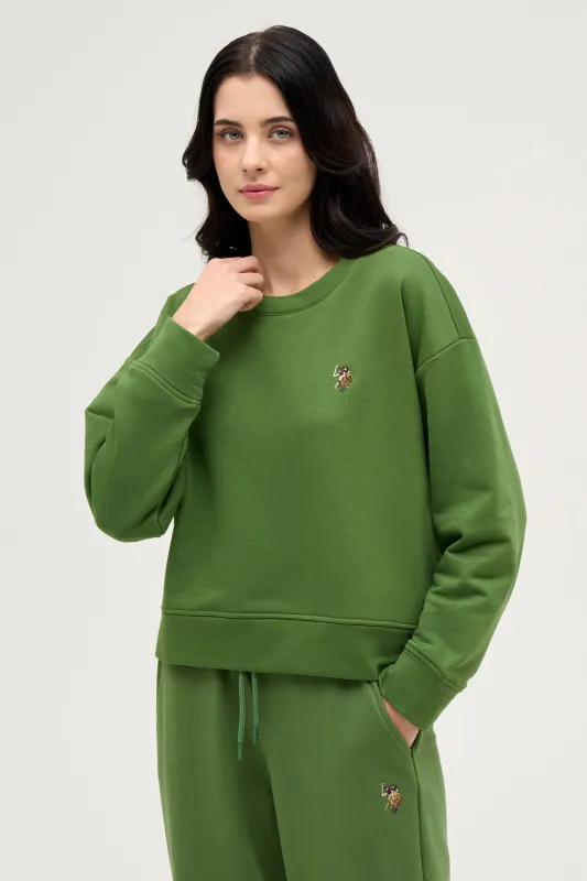 Свитшот укороченный - G082SZ0820R-FELAT-SK23 Толстовка жен. (VR054, XS)