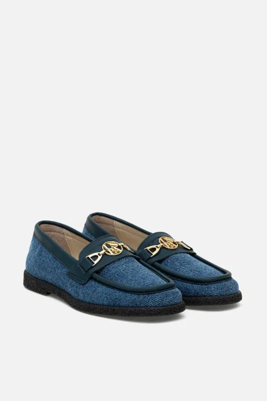 Лоферы комбинированные - S082SZ0330Y24DELAY Обувь жен. (VR018, 36)