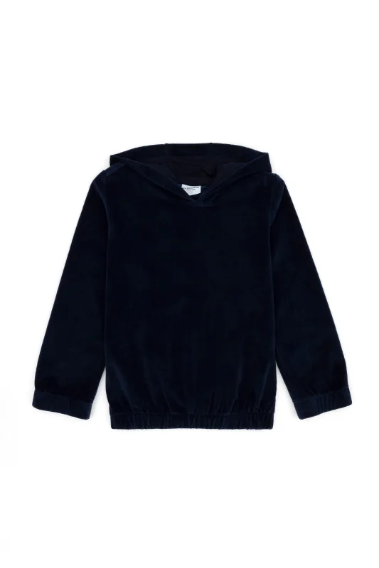 Худи из тонкого флиса для девочек - G084SZ0820RETUKA Толстовка жен. детс. (VR033, 4_5)