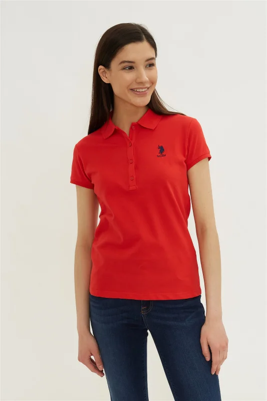 Футболка-поло из хлопка - G082SZ0110TPD01IY021-011 Футболка жен. (VR097, 2XS)