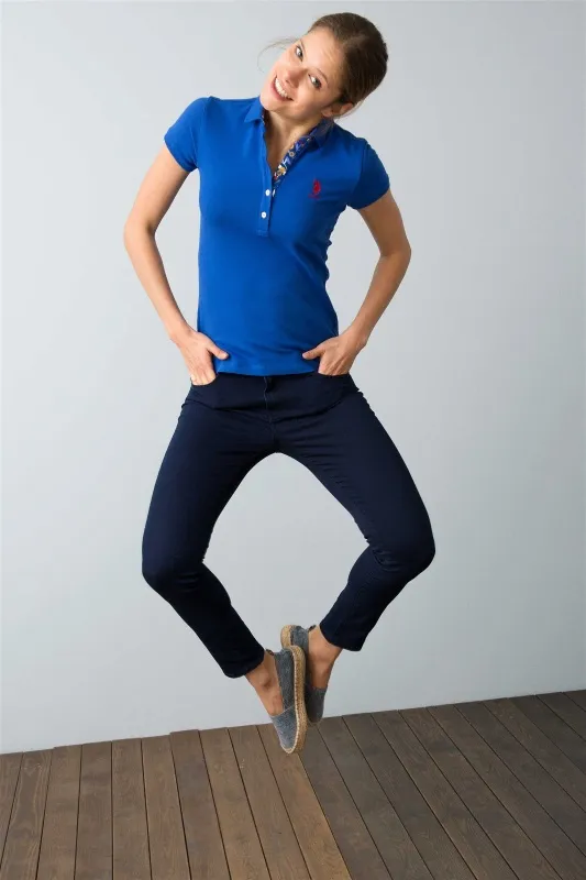 Футболка-поло из хлопка - G082SZ0110TP01IY08-011 Футболка жен. (VR045, 2XS)