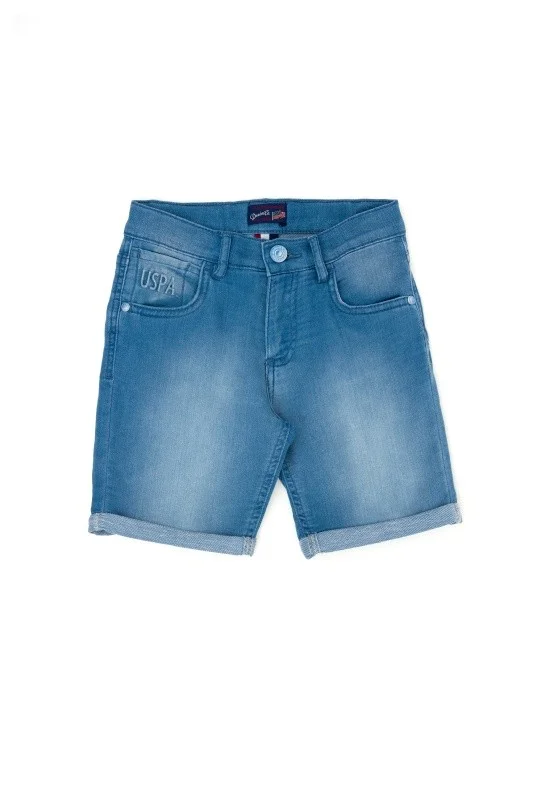 Джинсовые шорты для мальчиков - G083SZ0DB0FOLDKIDS Бермуда муж. детс. (DN0022, 3_4)