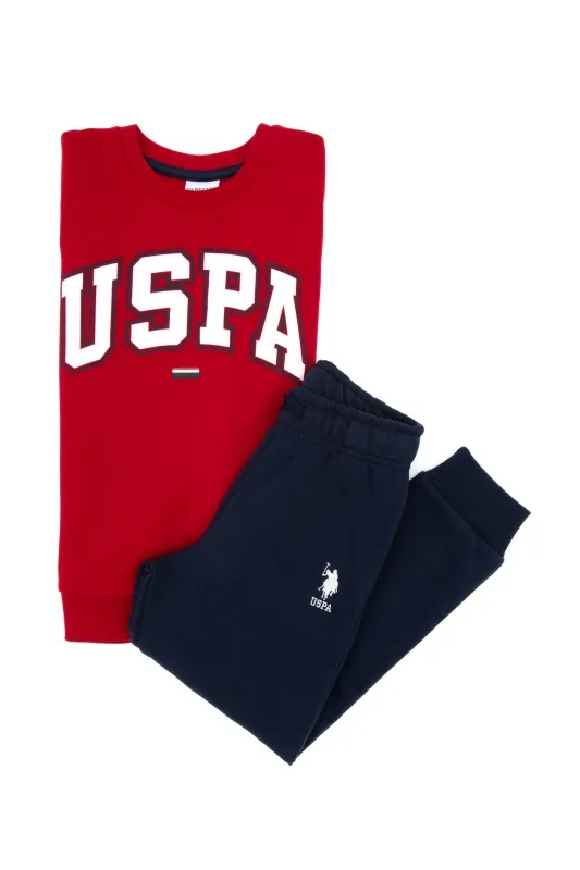 Свитшот и спортивные брюки хлопковые для мальчиков - G083SZ0HF0US2227 Костюм дом. муж. детс. (VR030, 12_13)