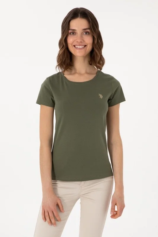 Футболка из хлопка приталенная - G082SZ0110TO25 Футболка жен. (VR111, 3XL)