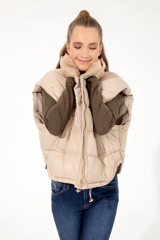 Жилет утепленный - G082SZ0100LANA24K Жилет жен. (VR049, 36)