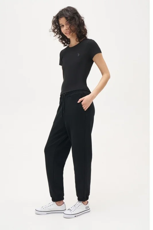 Спортивные брюки из хлопка - G082SZ0OP0ART_FERTO_IY25 Брюки спорт. жен. (VR046, L)
