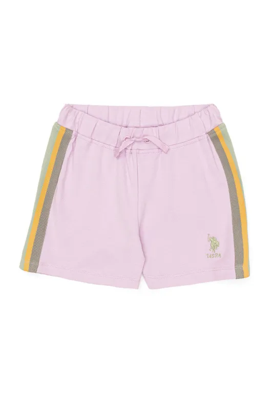 Шорты спортивные для девочек - G084SZ0OS0NUNGEL Брюки спорт. жен. детс. (VR211, 7_8)