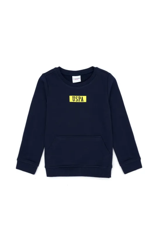 Свитшот с карманом кенгуру для мальчиков - G083SZ0820MIYAKI-E Толстовка муж. детс. (VR033, 3_4)