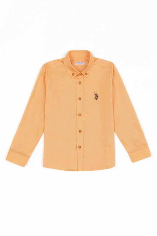 Рубашка прямая для мальчиков - G083SZ0040CEDCOLORKIDS022Y Сорочка муж. детс. (VR094, 10_11)