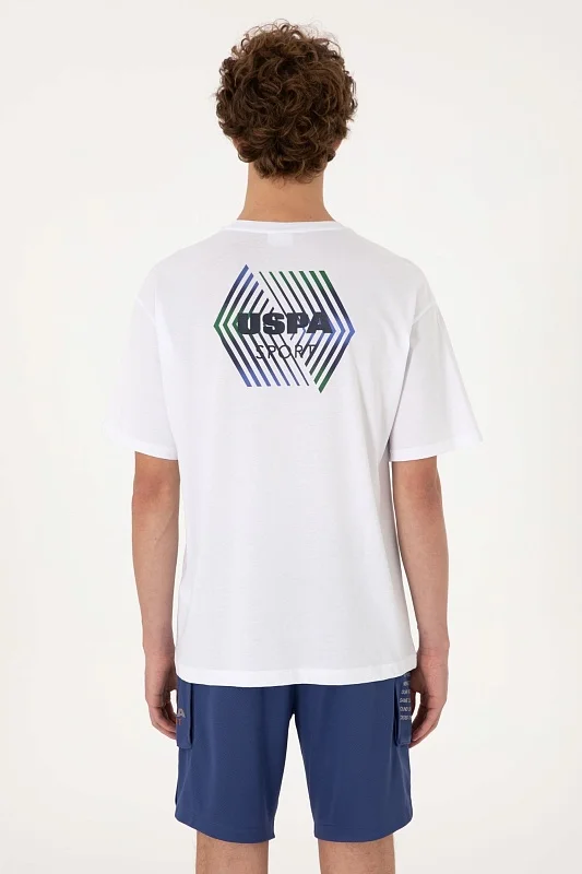 Футболка из хлопка с логотипом - G081SZ0110S_PURRY Футболка муж. (VR013, S)