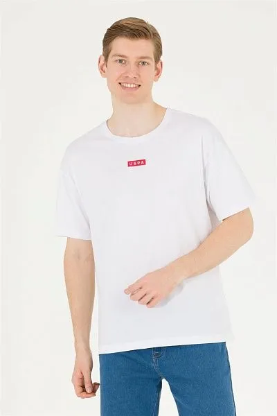 Футболка из хлопка с надписью - G081SZ0110KAMEDA Футболка муж. (VR013, L)