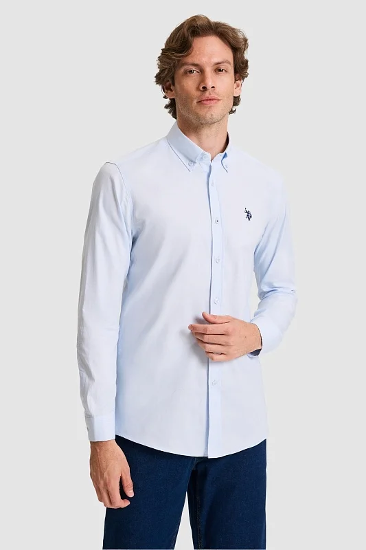 Рубашка из хлопка - G081SZ0040CEDRO026Y Сорочка муж. (VR003, S)