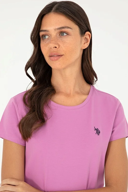 Футболка из хлопка с логотипом - G082SZ0110TO24 Футболка жен. (VR037, S)