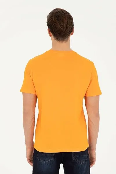 Футболка из хлопка с надписью - G081SZ0110MONRO Футболка муж. (VR051, S)