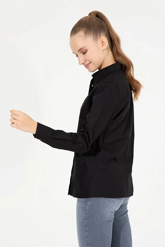 Рубашка из хлопка приталенная - G082SZ0040CRISCOLOR022K Сорочка жен. (VR046, 36)