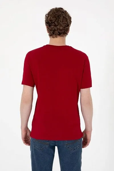 Футболка из хлопка с надписью - G081SZ0110GEARTIY025 Футболка муж. (VR014, M)