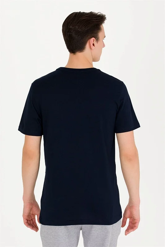 Футболка из хлопка с надписью - G081SZ0110GEARTIY023 Футболка муж. (VR100, M)