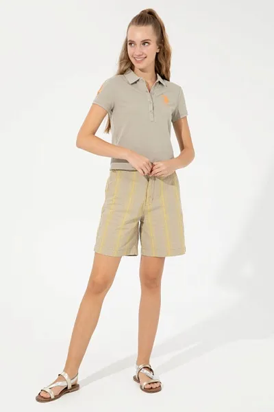 Шорты в полоску - G082SZ0310MANOS Бермуды жен. (VR043, 38)