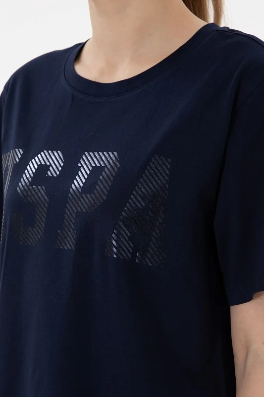 Футболка из хлопка с принтом - G082SZ0110SEANIY025 Футболка жен. (VR033, M)