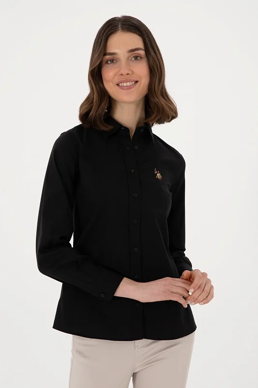 Рубашка из хлопка приталенная - G082SZ0040CRISCOLOR025Y Сорочка жен. (VR046, 42)