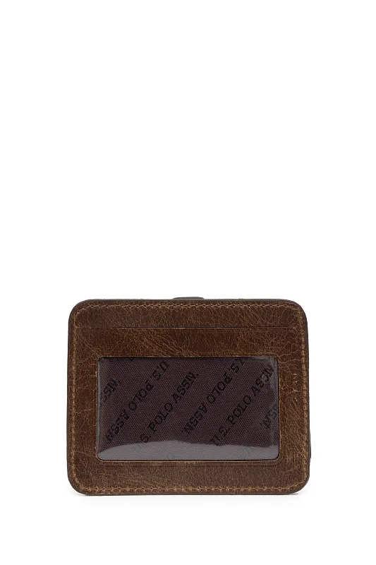 Кошелек-картхолдер кожаный - A081SZ0CD0K23GERAL-K Кошелек муж. (VR029)