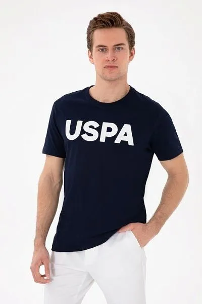 Футболка из хлопка с надписью - G081SZ0110GEARTIY025 Футболка муж. (VR033, L)