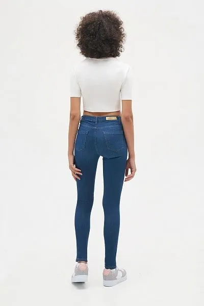 Футболка из хлопка укороченная - G082SZ0110R_PRUE Футболка жен. (VR019, XS)