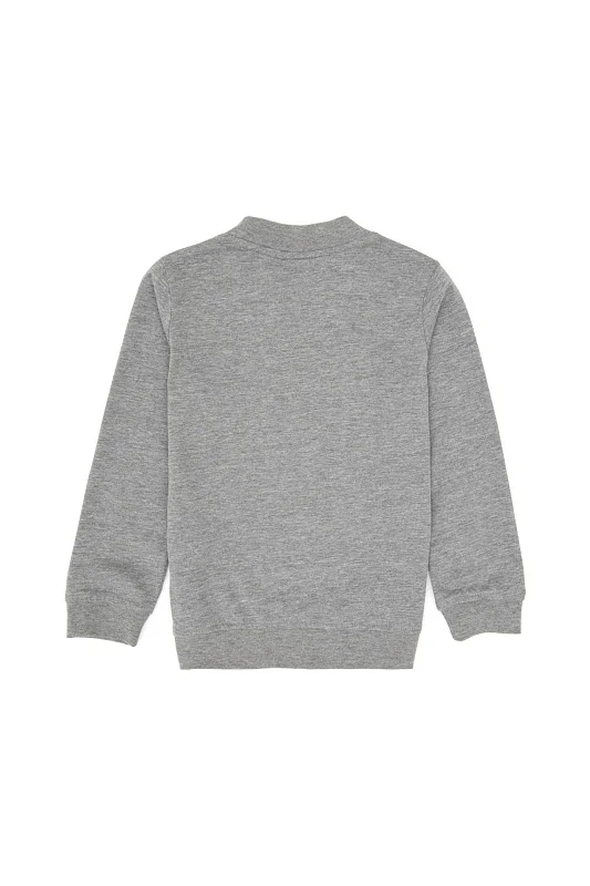 Свитшот из хлопка с логотипом для мальчиков - G083SZ0820E_FESNA25K Толстовка муж. детс. (VR086, 8_9)