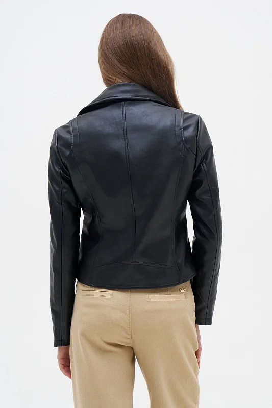 Куртка-косуха из экокожи - G082SZ0MS0DANY-R Куртка жен. (VR046, 34)