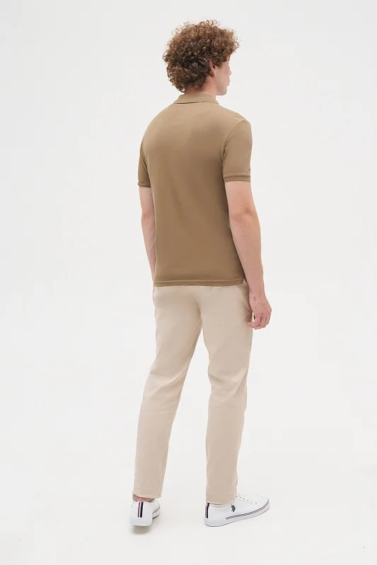 Футболка-поло из хлопка - G081SZ0110TP04SK21-R Футболка муж. (VR153, XS)