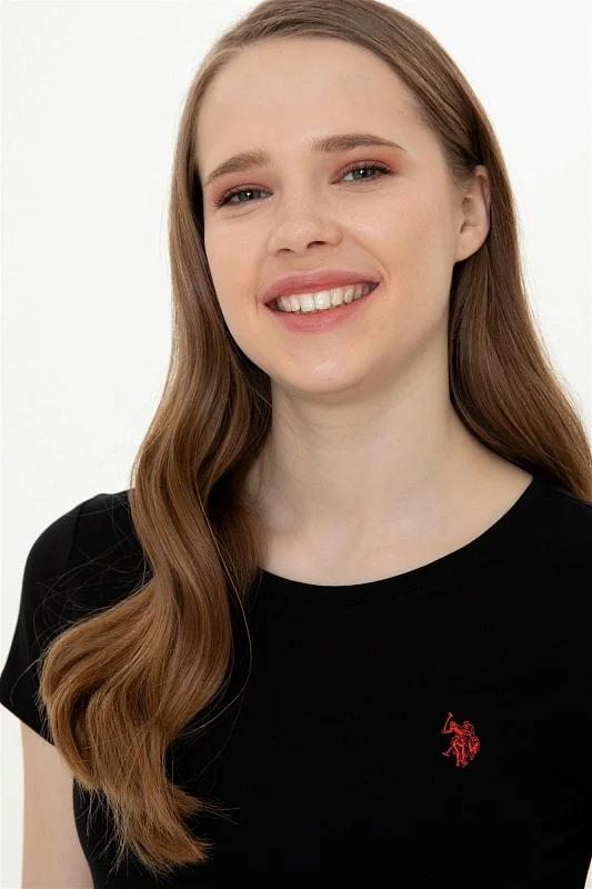 Футболка из хлопка с логотипом - G082SZ0110TO22 Футболка жен. (VR046, XS)