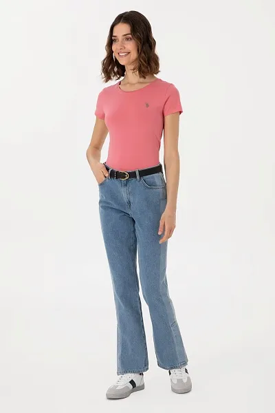 Футболка из хлопка с логотипом - G082SZ0110TO25 Футболка жен. (VR167, XS)