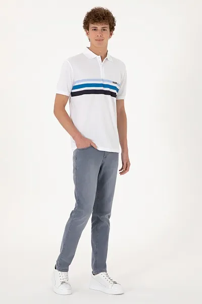 Джинсы зауженные - G081SZ0800COLORIS25Y_INDIGO Джинсы муж. (VR028, 34, 34)