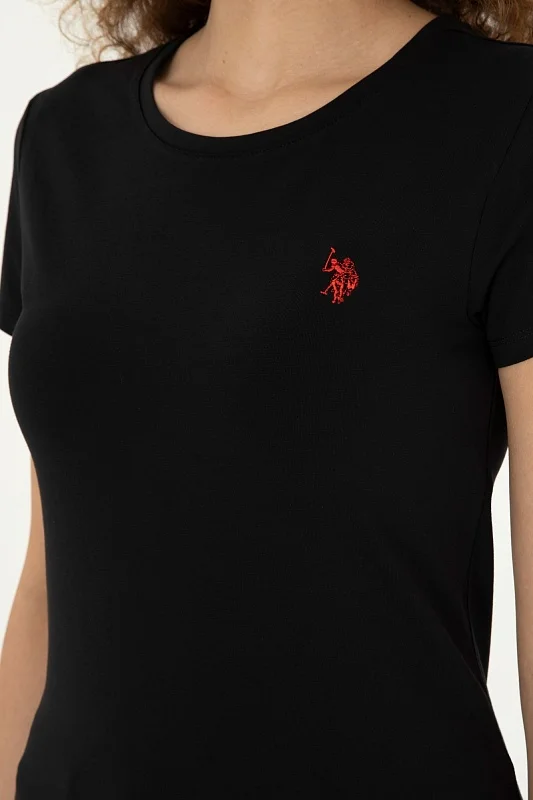 Футболка из хлопка с логотипом - G082SZ0110TO24 Футболка жен. (VR046, 2XL)