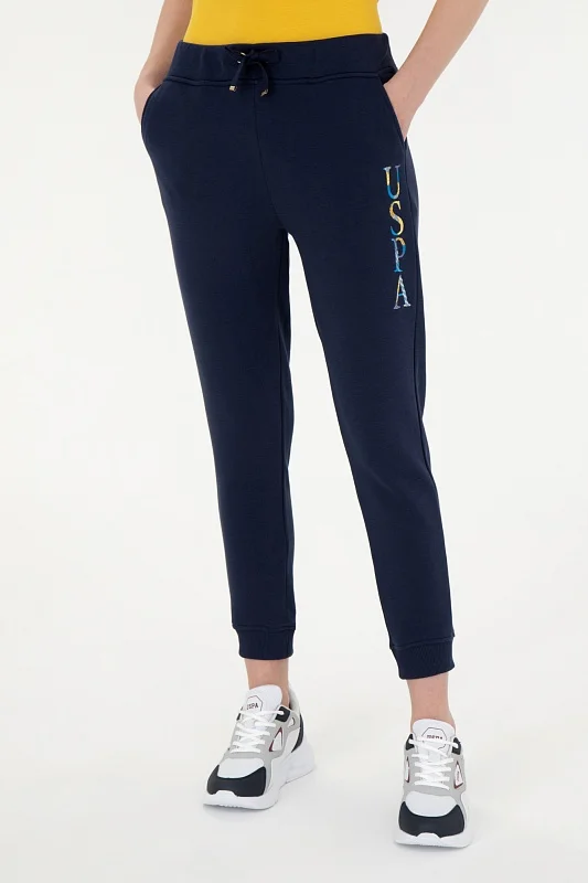Спортивные брюки на манжетах зауженные - G082SZ0OP0PT0124 Брюки спорт. жен. (VR033, XL)