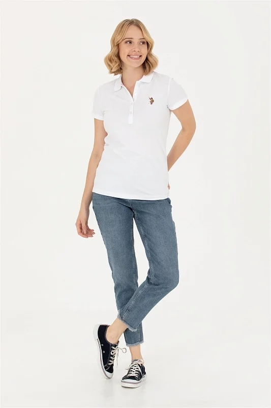 Футболка-поло из хлопка - G082SZ0110TP0123-CLR Футболка жен. (VR013, L)