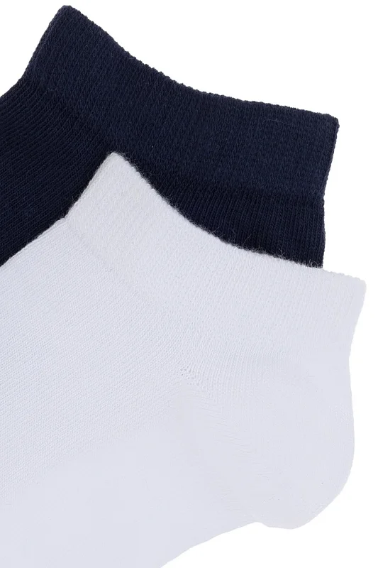 Носки хлопковые короткие, 2 пары - A082SZ013P02LEKA_IY25 Носки жен. (VR013)