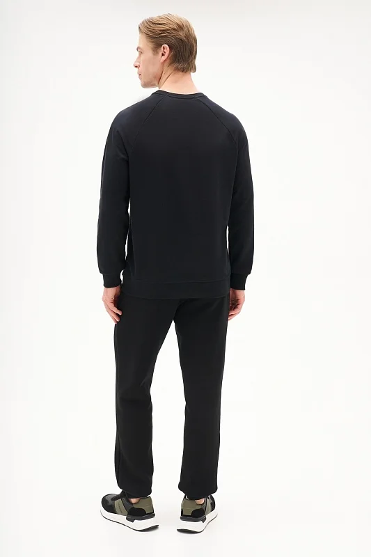 Свитшот однотонный с логотипом - G081SZ0820ART_GRARDOSK025 Толстовка муж. (VR046, XS)