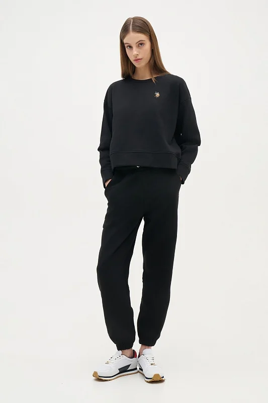 Свитшот с хлопком укороченный - G082SZ0820R_FELTA_SK024 Толстовка жен. (VR046, XS)
