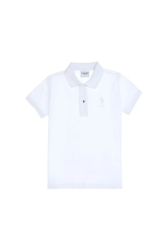 Футболка-поло базовая для мальчиков - G083SZ0110TP01IY025 Футболка муж. детс. (VR013, 3_4)